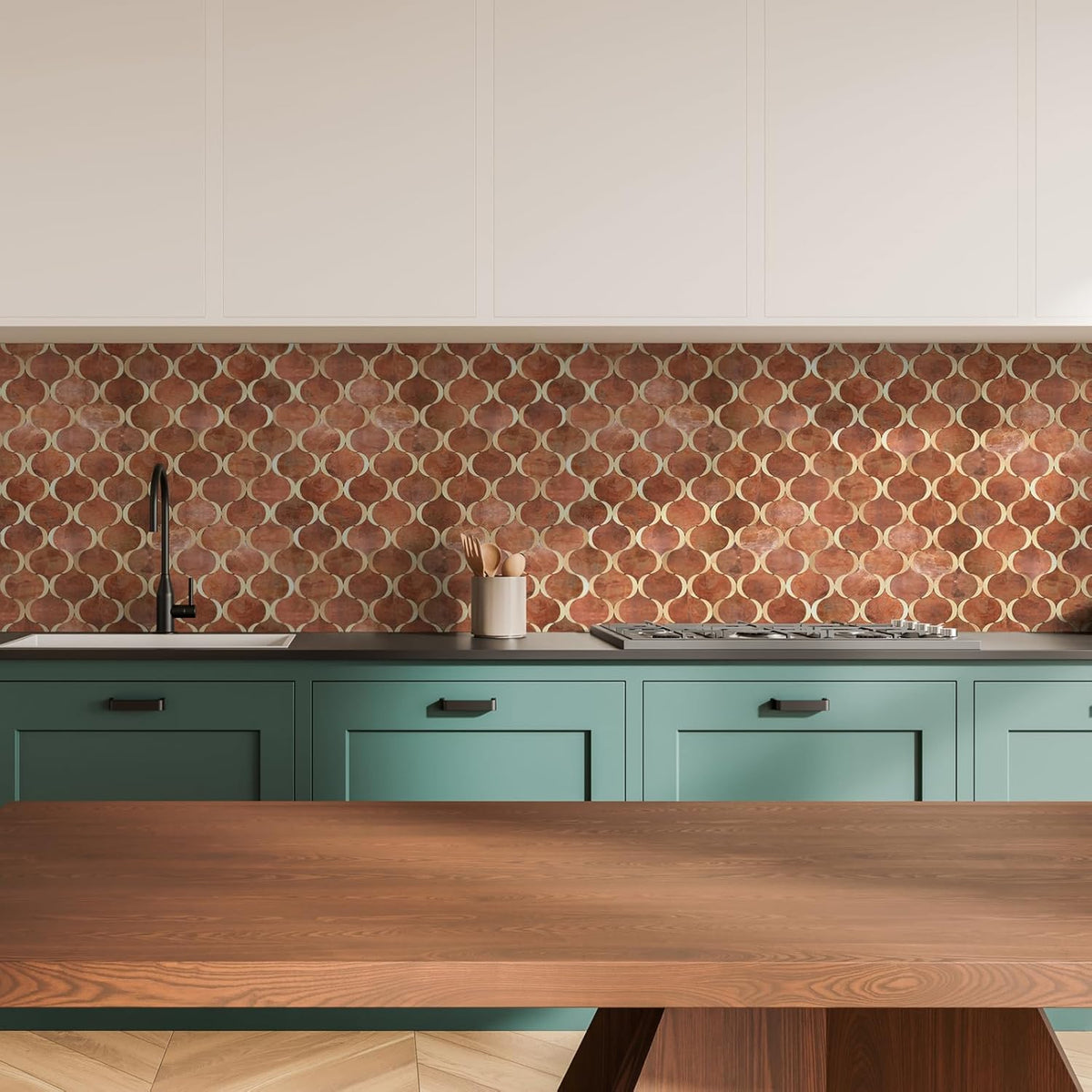 peel and stick tiles for farmhouse
