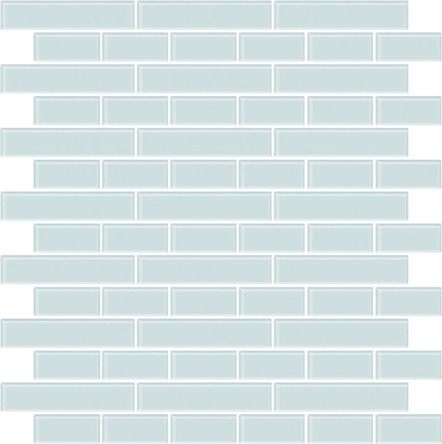 Sea Glass Peel & Stick Backsplash Tiles