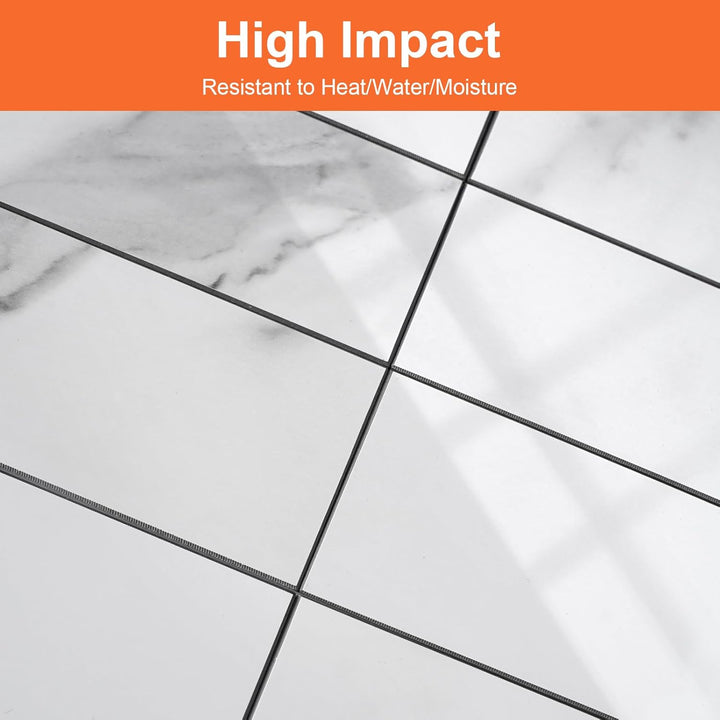 Sharp pictures of peel and stick ceramic tiles