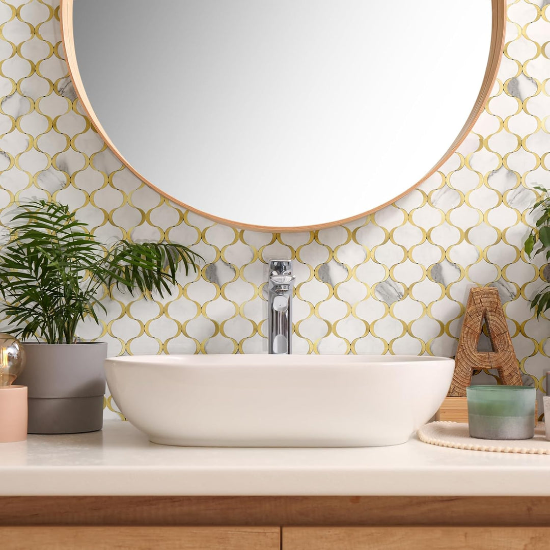 Elegant aesthetic in the bathroom