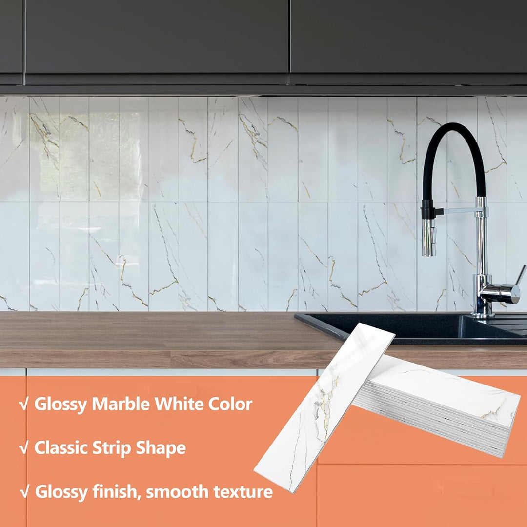 Glossy finish, smooth texture