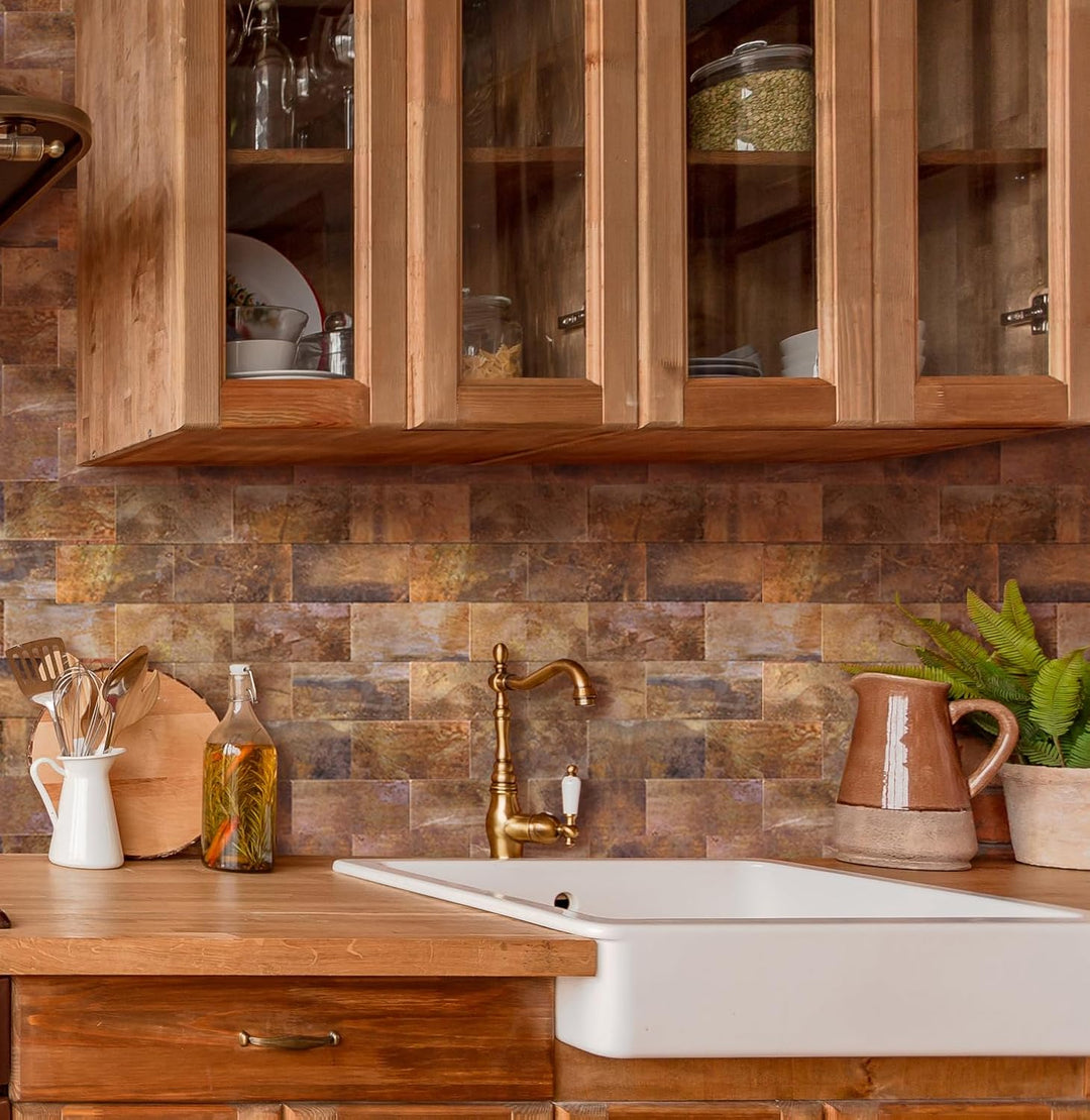 peel and stick backsplash tile