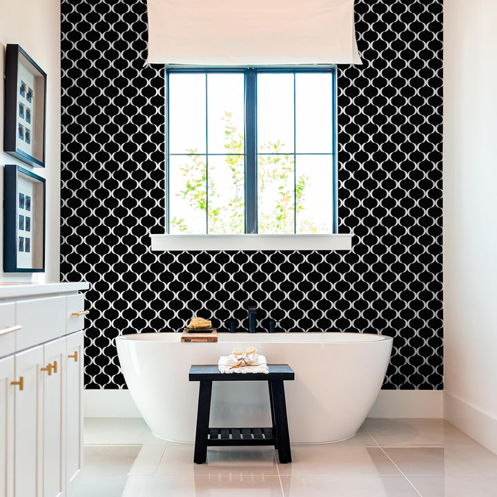 Luxurious finish for bathroom applications