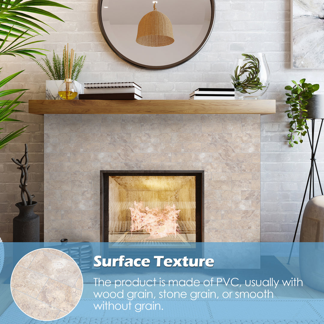 The influence of the implementation in the fireplace