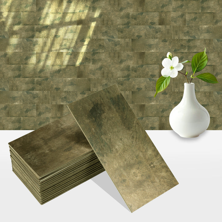 Antraue Bronze Peel and Stick Backsplash