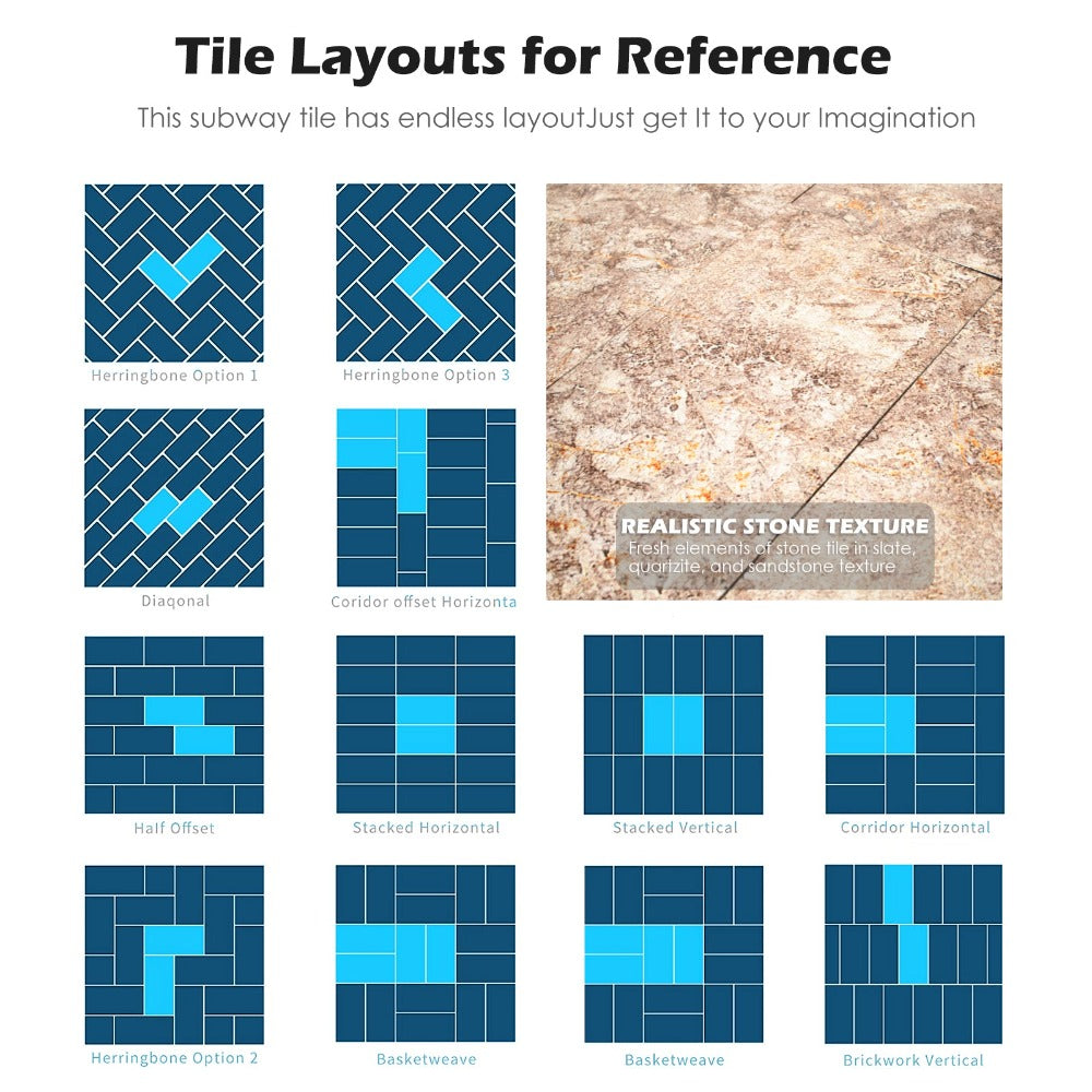 tile layouts for reference