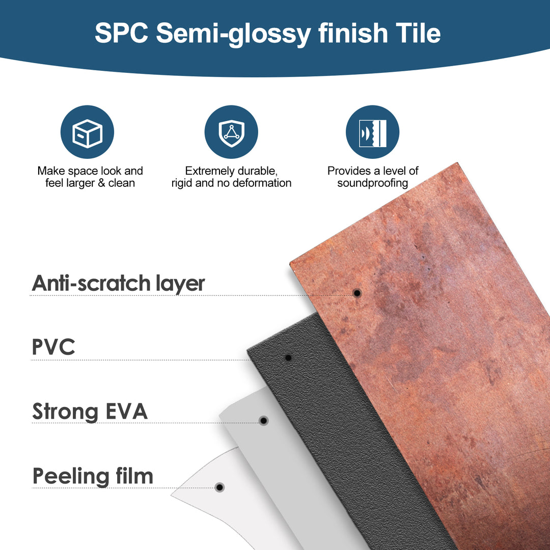 Construction diagram of wall tile materials
