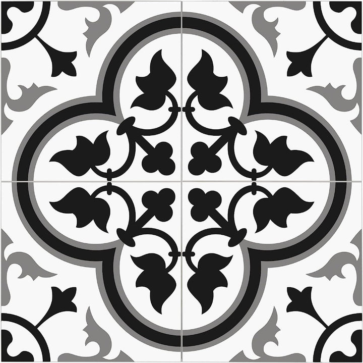 Grey & White Peel and Stick Backsplash