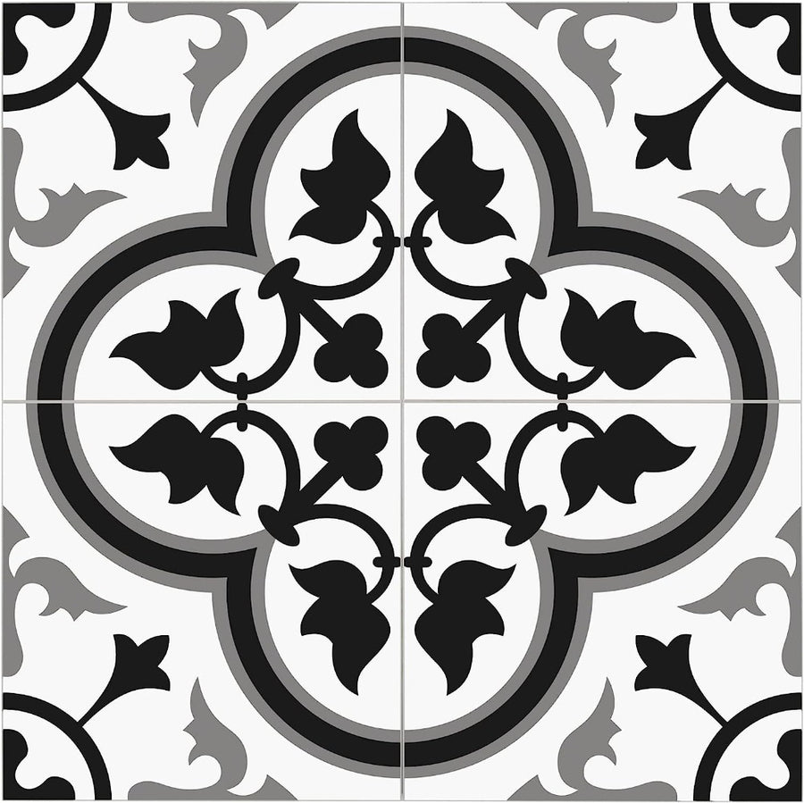 Grey & White Peel and Stick Backsplash