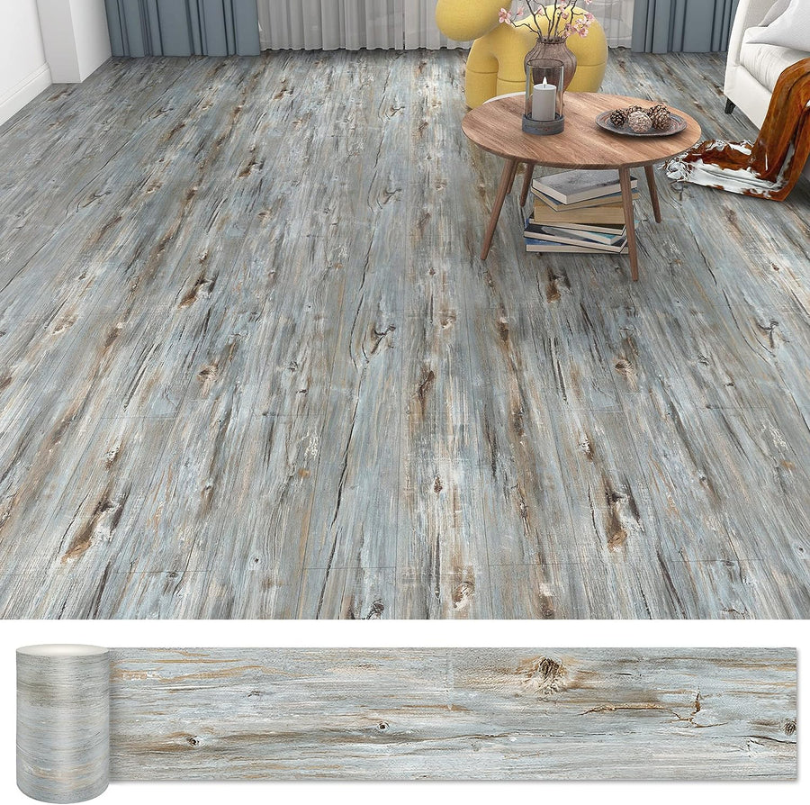 Dustgray Peel and Stick Floor Tile