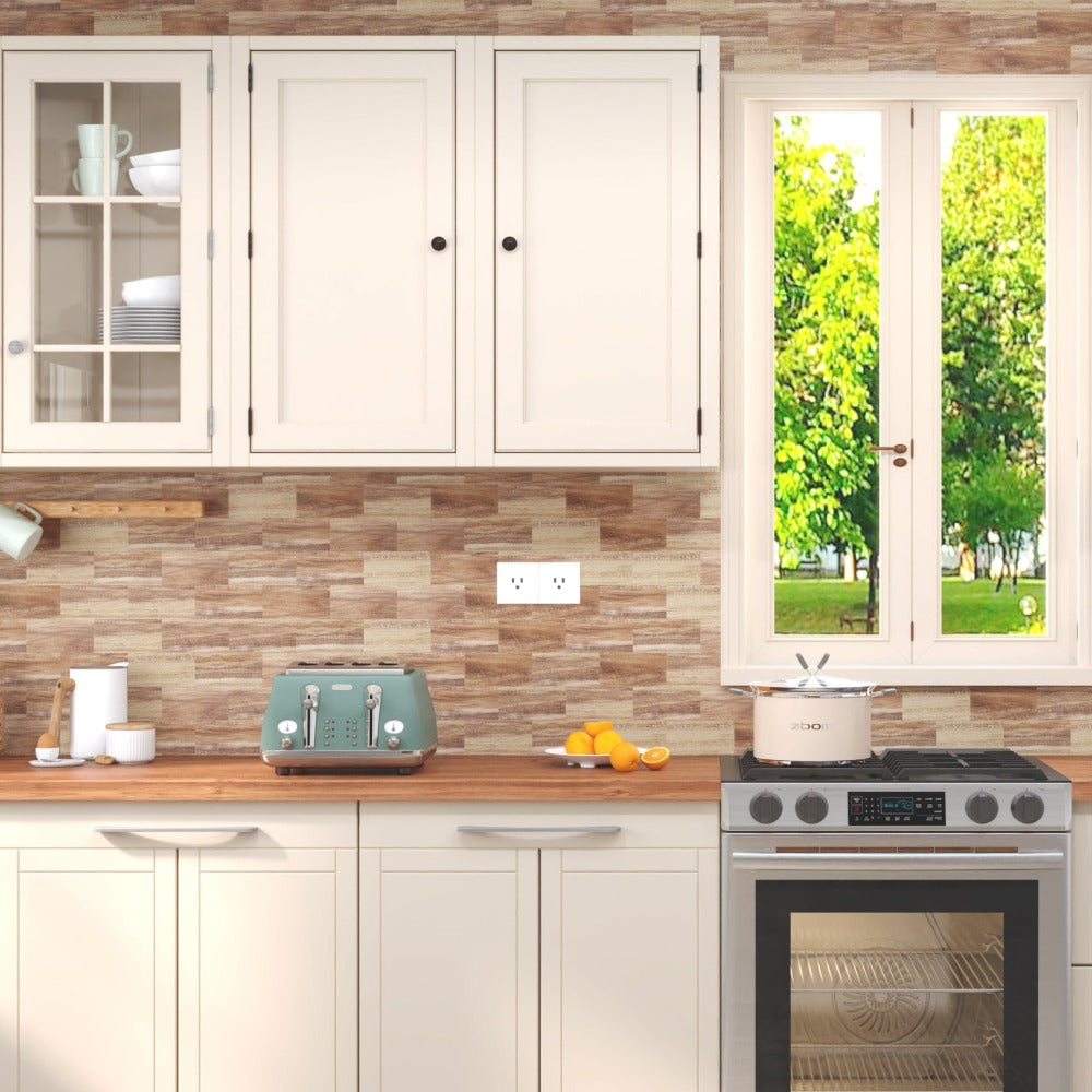 peel and stick wall tile for kitchen