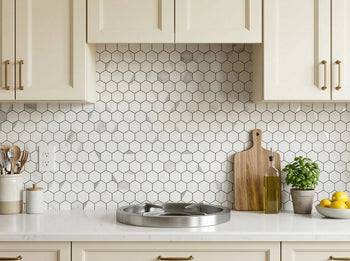 peel and stick hexagon tiles for kitchen
