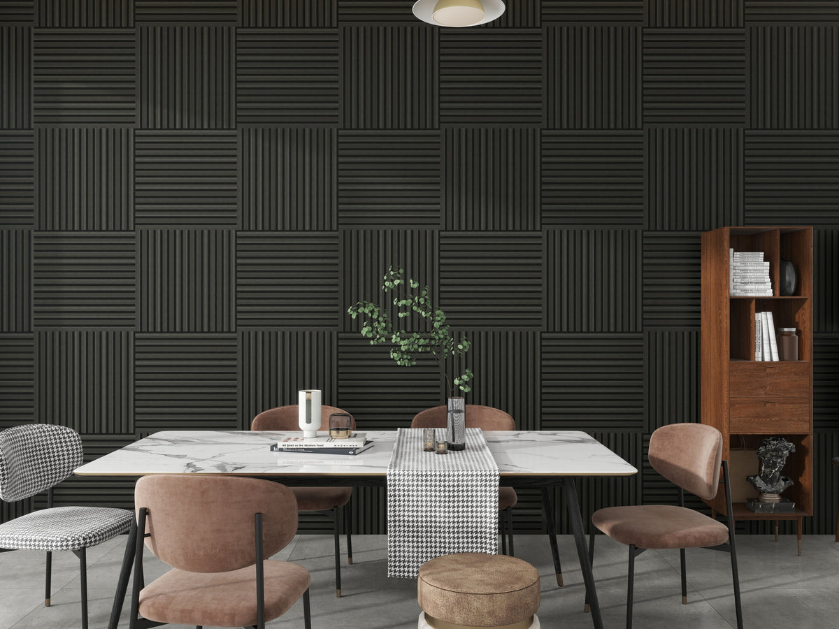 wall panel stick on living room