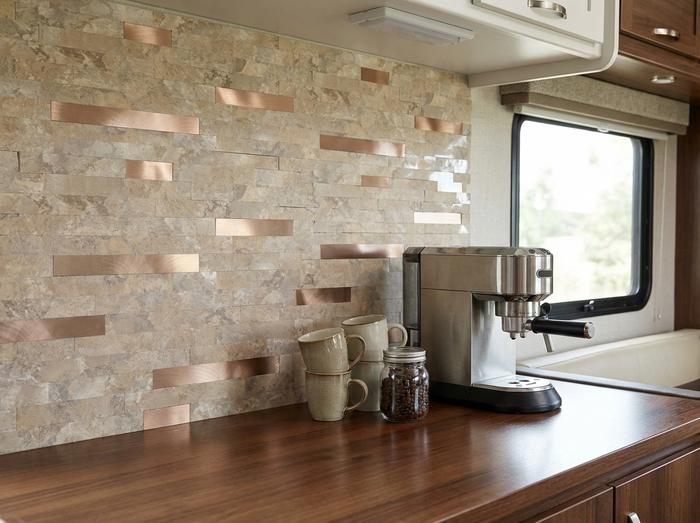 peel and stick tile for RV