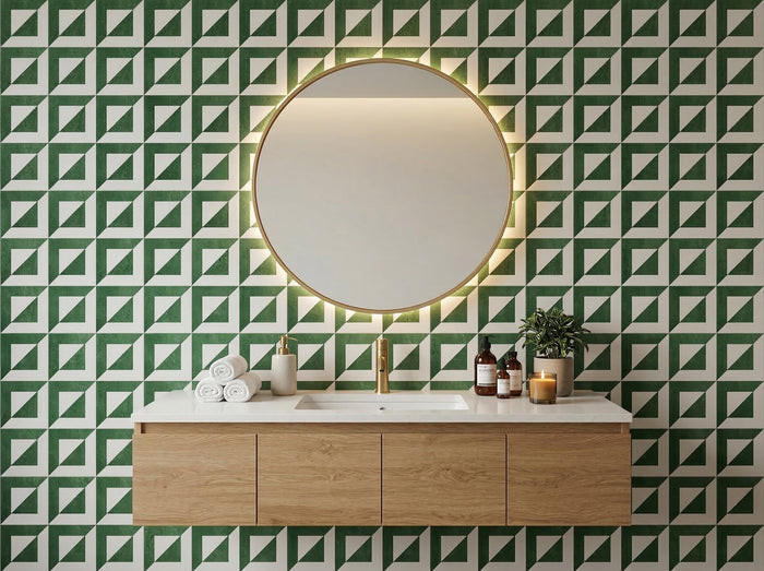 peel and stick tile for bathroom
