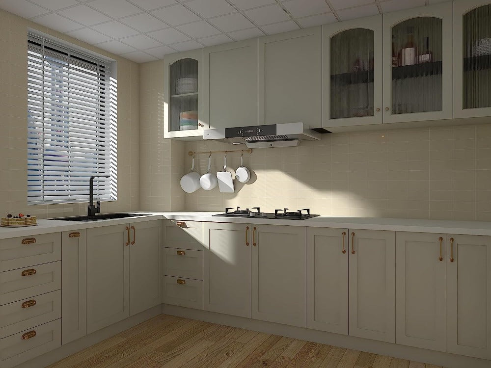 Solid Color Backsplash Tiles For Kitchen