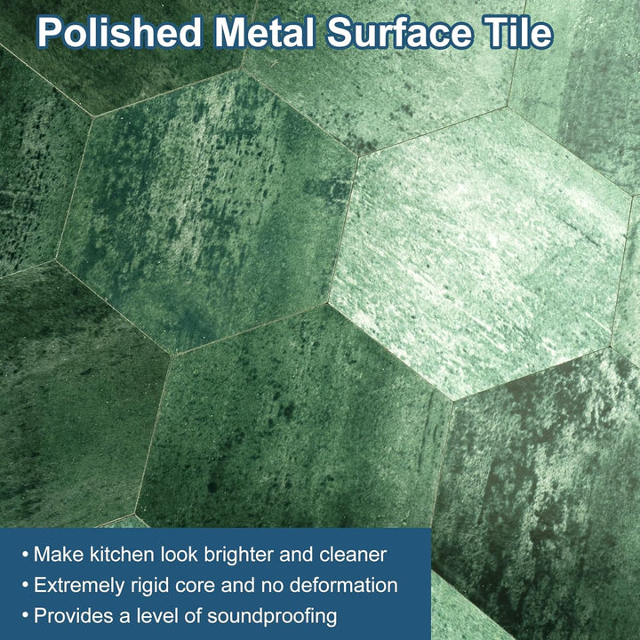 Polished Metal Surface Tile