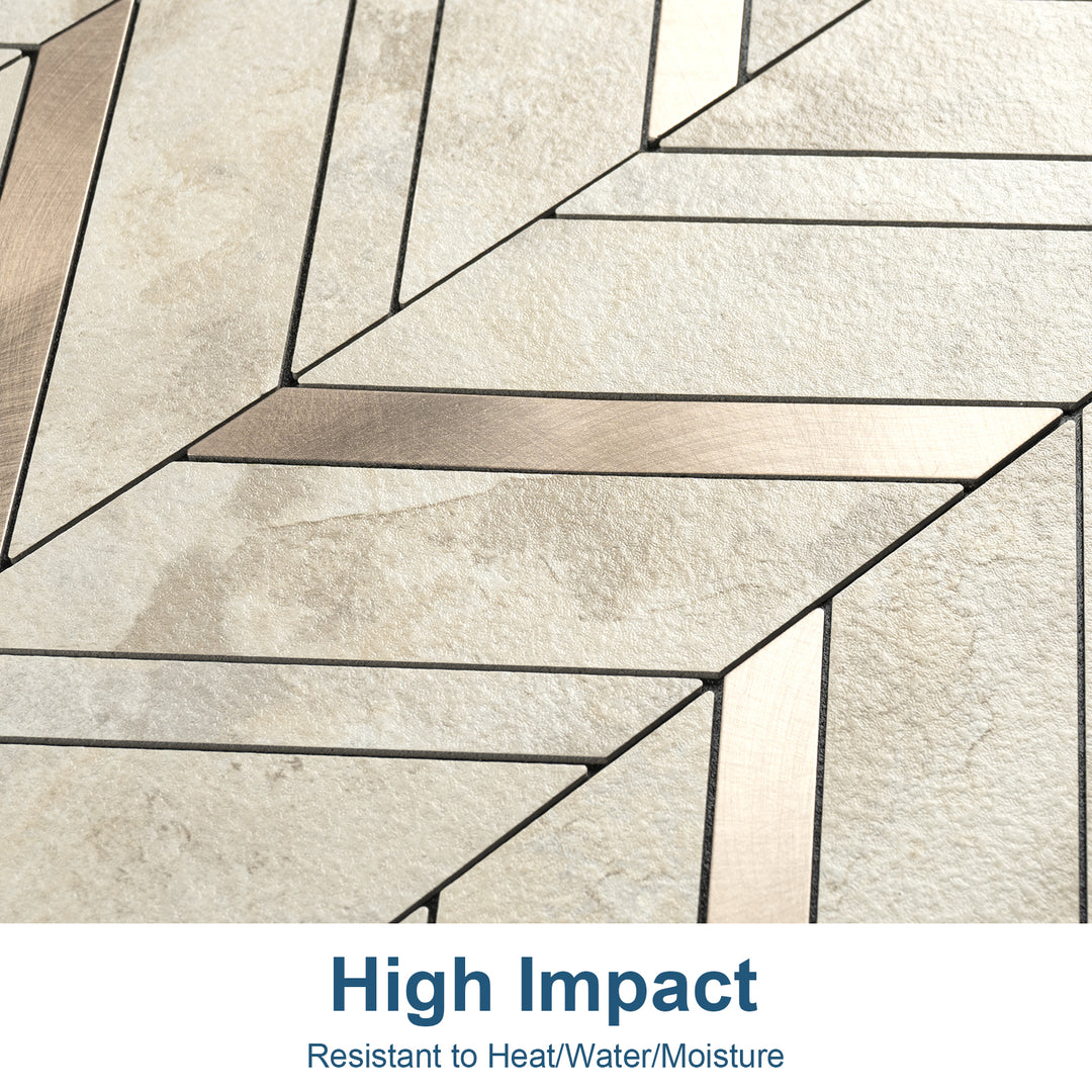 stone mixed metal tile texture