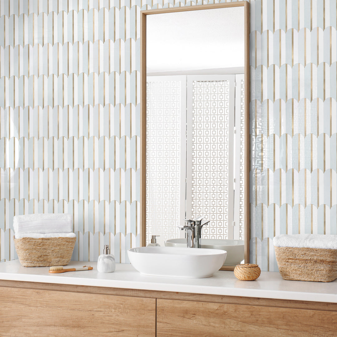 peel and stick bathroom tiles