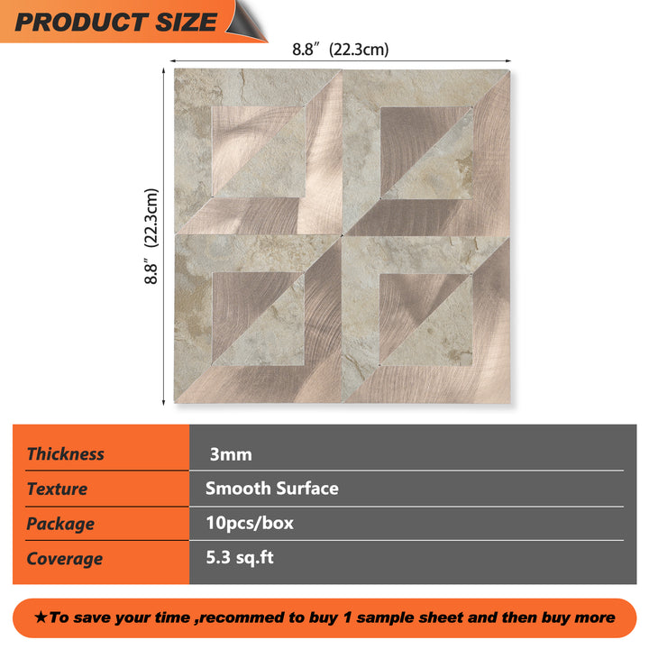 backsplash tile size