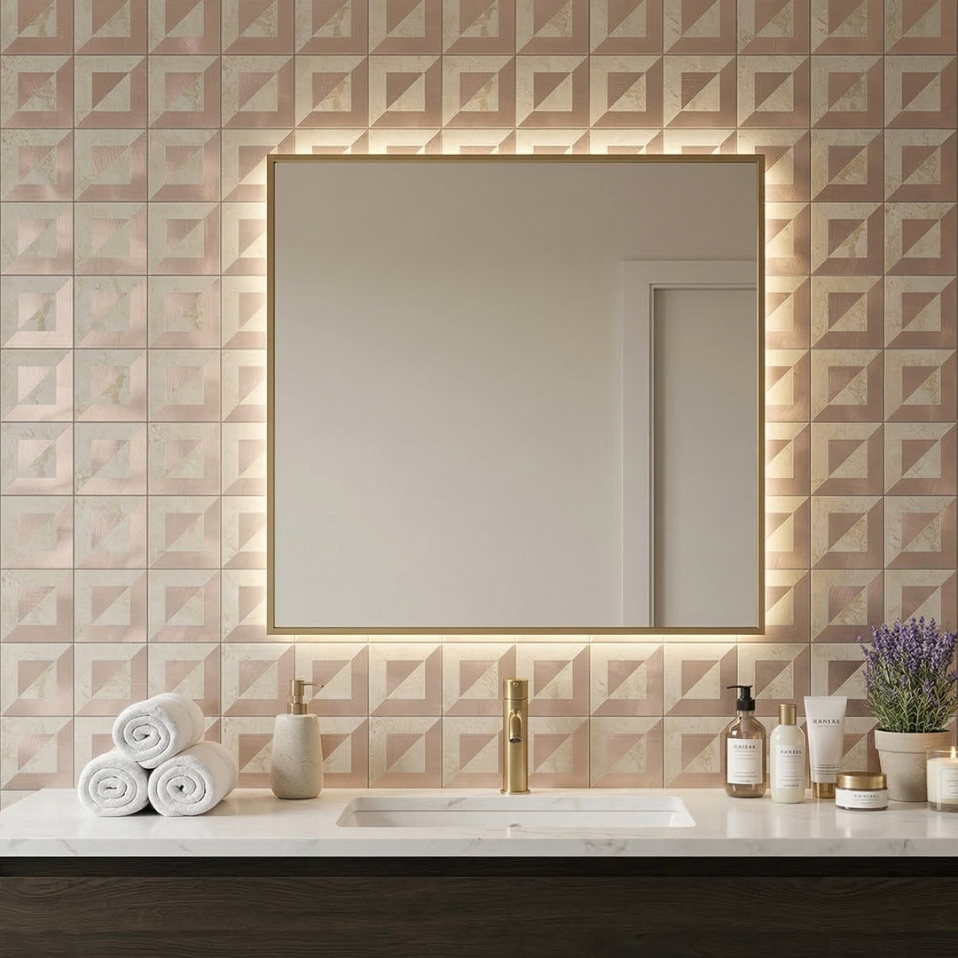 peel and stick tile for bathroom