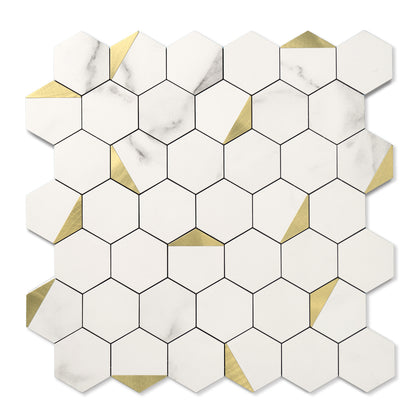 peel and stick hexagon tiles