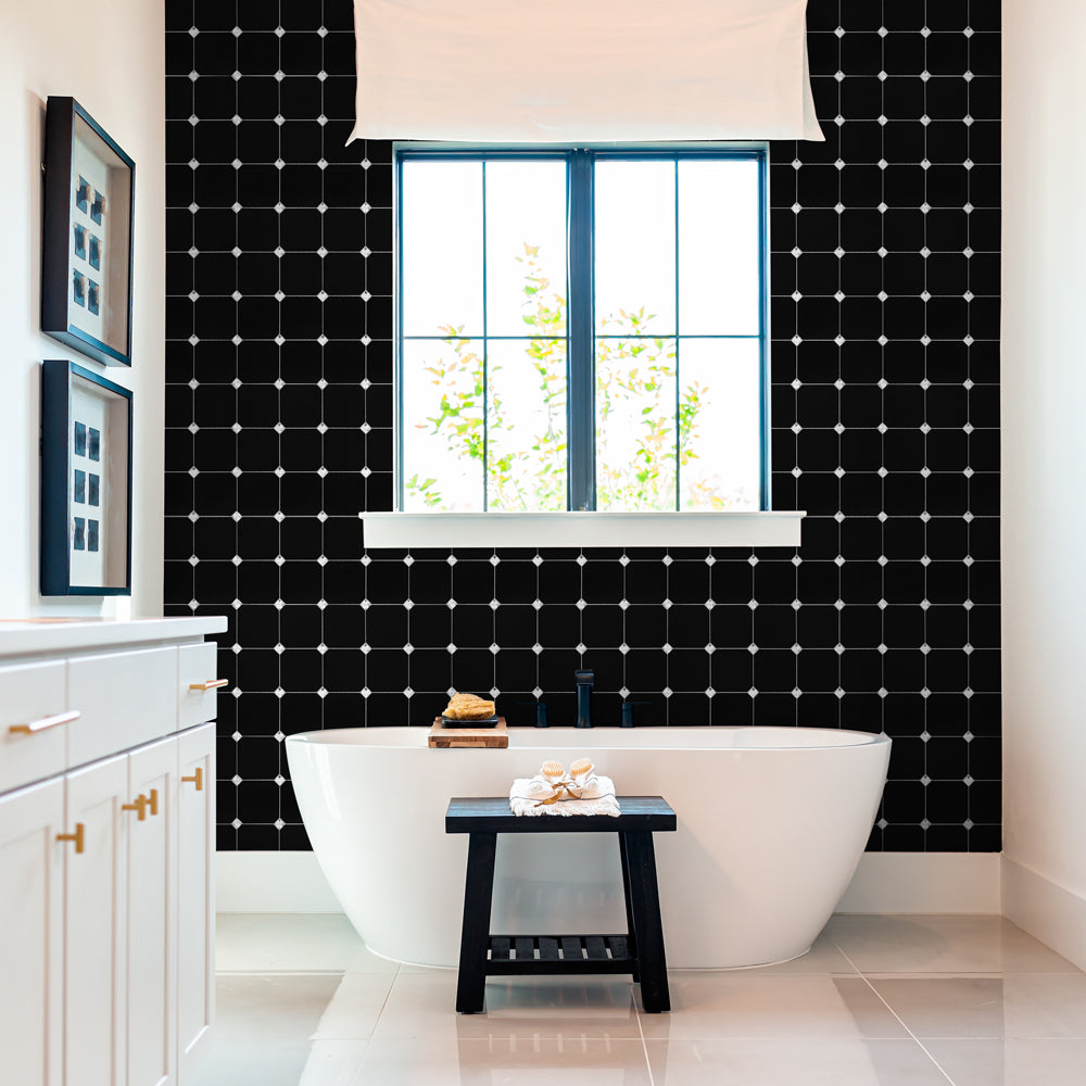 peel and stick tile for bathroom