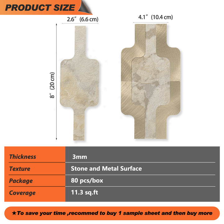 backsplash tile size