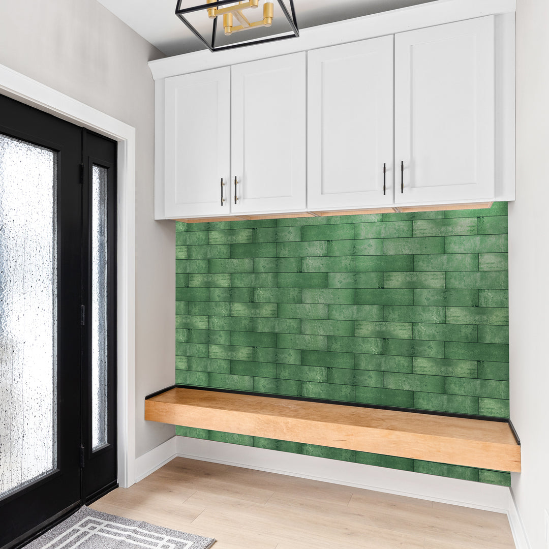 peel and stick subway tile for hallway