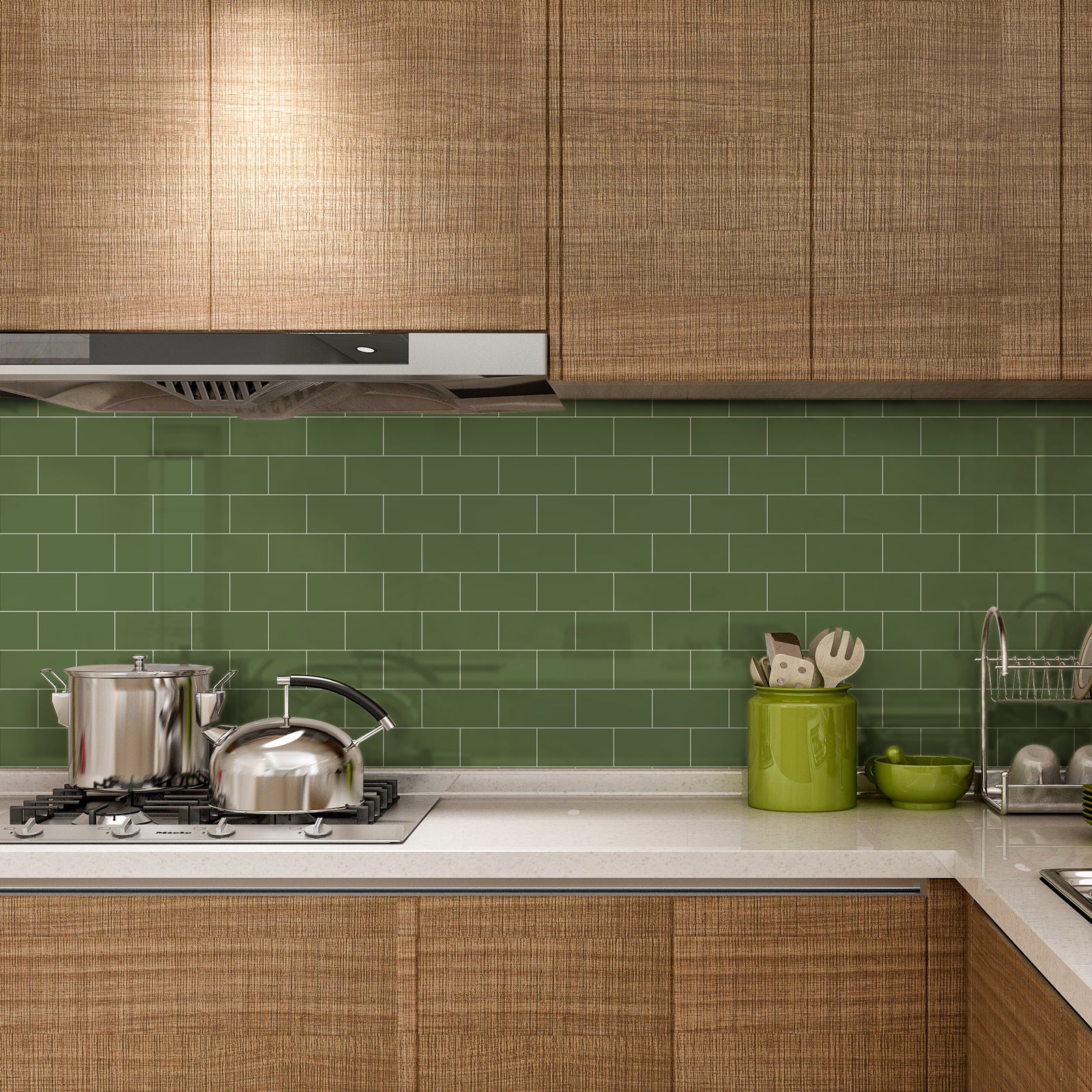 kitchen subway tile backsplash