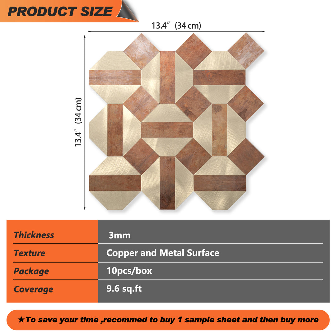 backsplash tile size