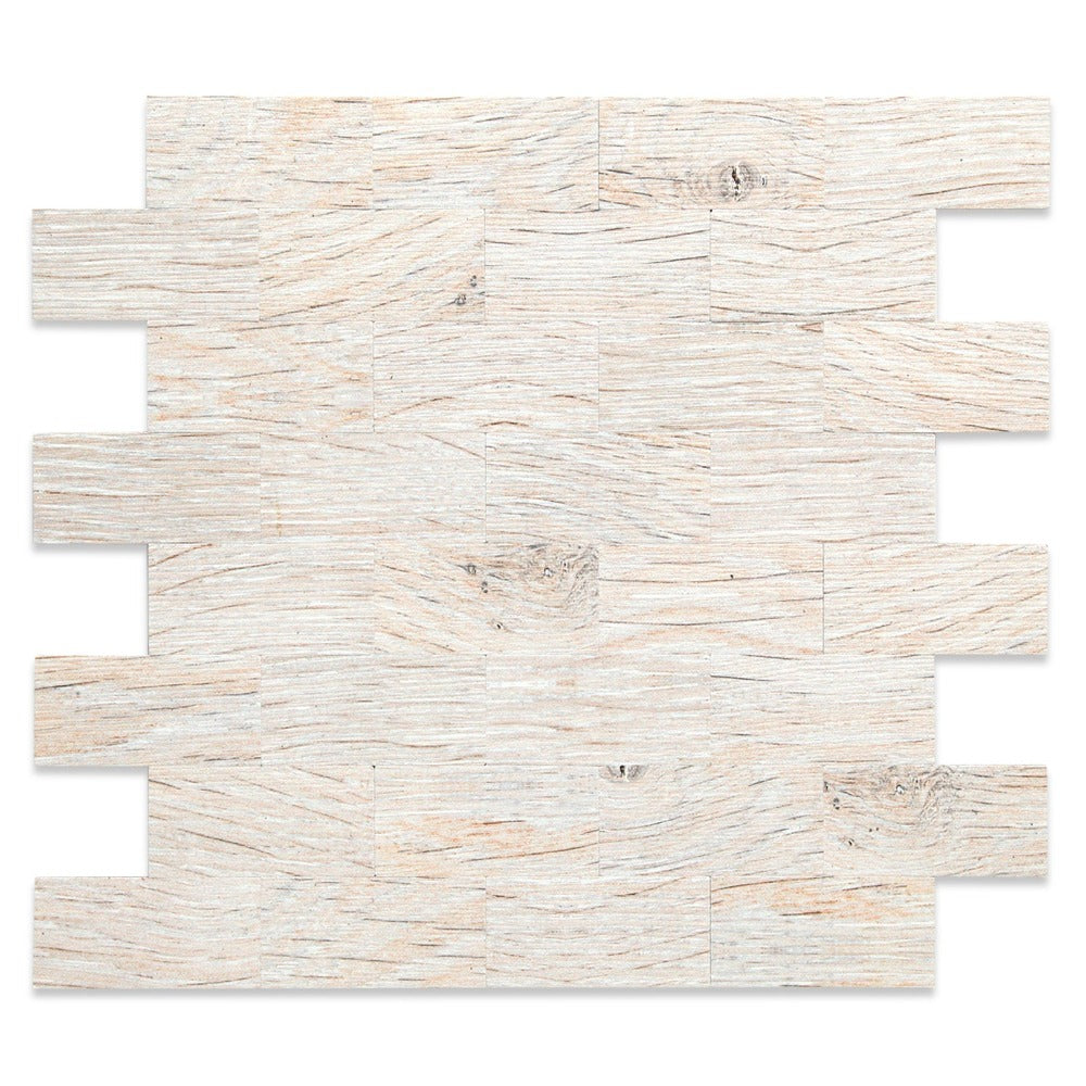 Ash Wood Peel and Stick Wood Tile